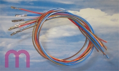 10x 30cm 0,35mm color repair wire 000979018EA with terminals