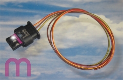 1x conector 4F0973703 with repair wire 30cm 0,35mm 000979034E for PDC VW Audi Seat Skoda BMW