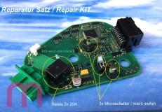 Reparatursatz fr Lenksulenverriegelung ECU J518 4F0905852C 4F0905852D 4F0905852F Audi 4F Q7 2004-2011