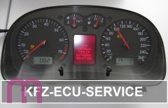 Repair Speedometer LCD FIS Display VDO VW Transporter BUS T4 7D T5 7H pixel errors