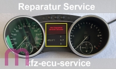 Reparatur LCD Display Premium f�r Tacho Mercedes GL-Klasse X164 ML-Klasse W164 M-Klasse R-Klasse W251