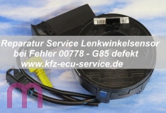 Reparatur Service ESP Lenkwinkelsensor Airbag Schleifring 7D0959654 G85 VW BUS T4