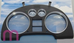 Original Audi TT speedometer housing silver rings housing speedometer cover instrument cluster midline