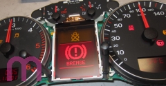Repair Audi TT 8J replacement LCD monochrom display speedometer VDO