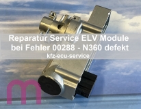 Repair service 4E0905852A ELV Steering Lock Module N360 Phaeton Touareg Audi A8 Cayenne Bentley