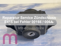 Reparatur Service E415 4F0909131 Zündanlassschalter ECU Steuergeraet Audi 4F Q7