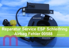 Reparatur Service Airbag Schleifring 6N0959654 6N0959654A Fehler 00588 N95 VW Polo Lupo