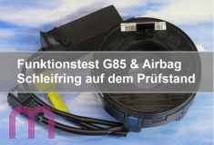 Funktionstest Prüfung 7D0959654 ESP Lenkwinkelsensor Airbag Schleifring G85 VW BUS T4