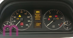 Reparatur LCD Display Premium fr Tacho Mercedes A-Klasse W169 B-Klasse W245