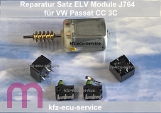 Reparatursatz fr Lenksuleverriegelung ELV ECU J764 3C0905861 VW Passat 3C CC mit DC Motor 410003011