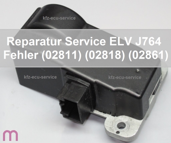 Reparatursatz für Lenksäuleverriegelung ELV ECU J764 3C - SHOP  KFZ-ECU-SERVICE