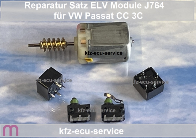 Reparatursatz für Lenksäuleverriegelung ELV ECU J764 3C - SHOP  KFZ-ECU-SERVICE