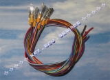 10x color repair wire 30cm - 0,35mm 000979034E with terminals 12527510672