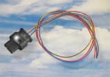 1x Conector 3C0973203 with repair wire 30cm 0,35mm 000979034E for PDC VW Audi Seat Skoda BMW