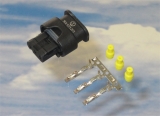 1x Stecker 3C0973203 je. 3x MCON Kontakt 3x Dichtung fr PDC VW Audi Seat Skoda BMW Porsche