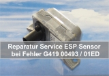Reparatur ESP Sensoreinheit G419 1J0907652 1J1907638C 10.0985-0305.4 VW Golf 4 R32 Bora Skoda Audi A3 TT