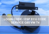 LOGIN Code und ESP ECU Codierung Service für G85 7D0959654