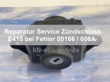 Reparatur Service Zündanlassschalter ECU Steuergeraet E415 4F0909131 Audi 4F Q7