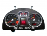 Repair fuel gauge temperature gauge background and pointer lighting Audi TT 8N speedometer JAEGER