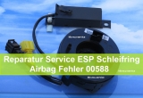 Reparatur Service Airbag Schleifring 6N0959654 6N0959654A Fehler 00588 N95 VW Polo Lupo