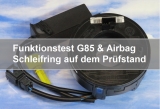 Funktionstest Prüfung ESP Lenkwinkelsensor Airbag Schleifring 7D0959654 G85 VW BUS T4