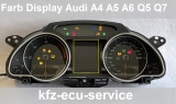 LCD Farb Display fr Kombiinstrument Magneti Marelli Audi 8K A4 S4 RS4 A5 8T S5 RS5 A6 S6 RS6 4F Q5 Q7