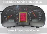 Repair speedometer pixel error LCD FIS display VDO VW Passat 3B 3BG