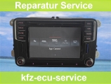Repair service VW Navi Discover Media MIB STD2 touchscreen display not function