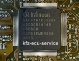 Infinion SIEMENS Prozessor SAFC161CS32RF A2C00044149 TQFP 144 fr Kessy ECU 3D0909137D S6840